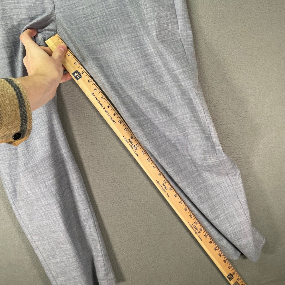 Lauren Ralph Lauren Dress Pants Mens 40x30 Blue Stretch Flat Front - Picture 6 of 7
